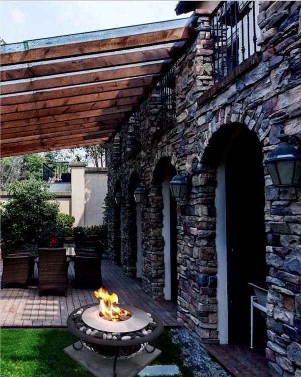 Круглый Био-этанол Камин Открытый Алкоголь ПожарНая яма